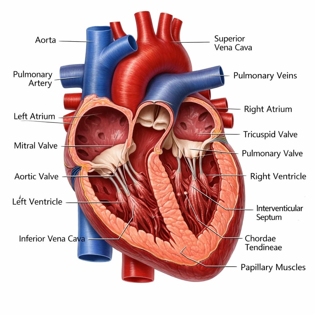 قلب انسان چگونه کار می‌کند: راهنمای جامع و کامل