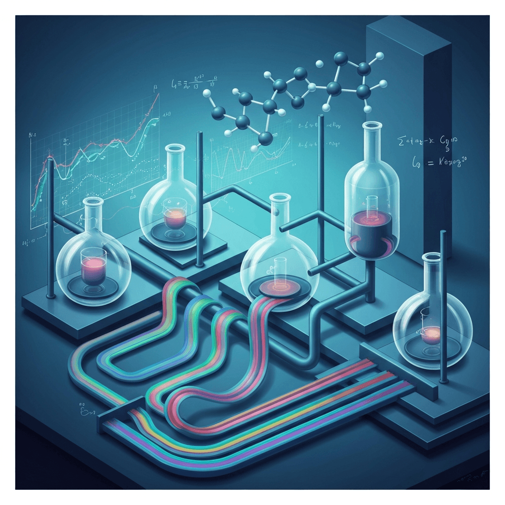 راهنمای جامع سینتیک واکنش‌ها: مفاهیم، معادلات و کاربردها
